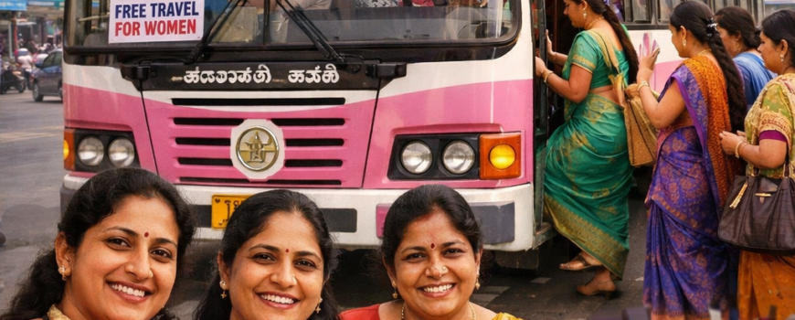 Telangana’s Mahalakshmi Scheme Crosses 280 Crore Free Bus Trips for Women