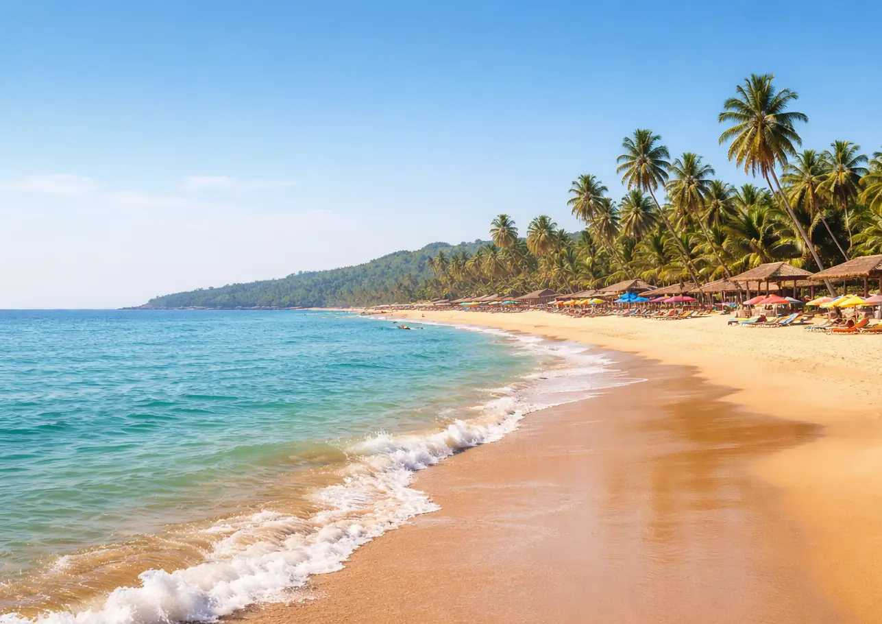 
Goa beach january