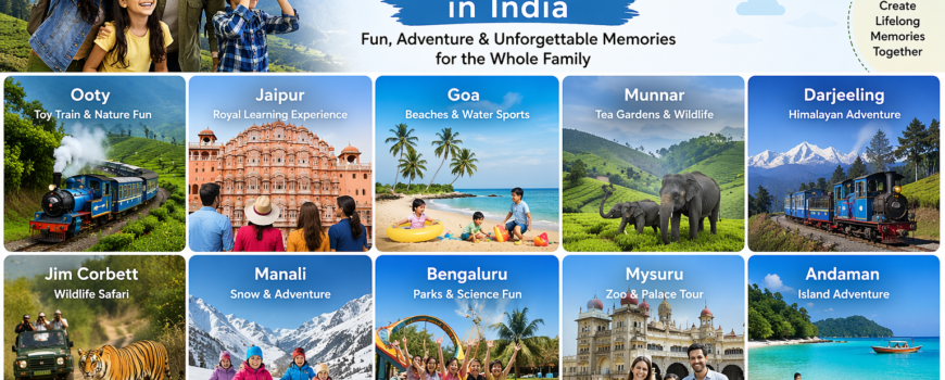 Best Places to Travel with Kids in India