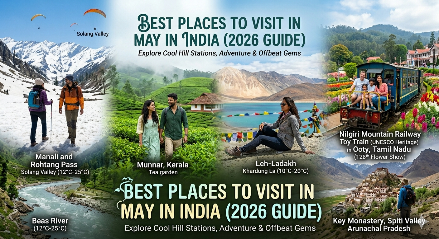 Best Places to Visit in May in India