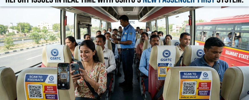 Gujarat Introduces QR Code Feedback System in Buses