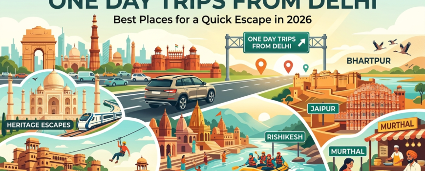One Day Trips from Delhi