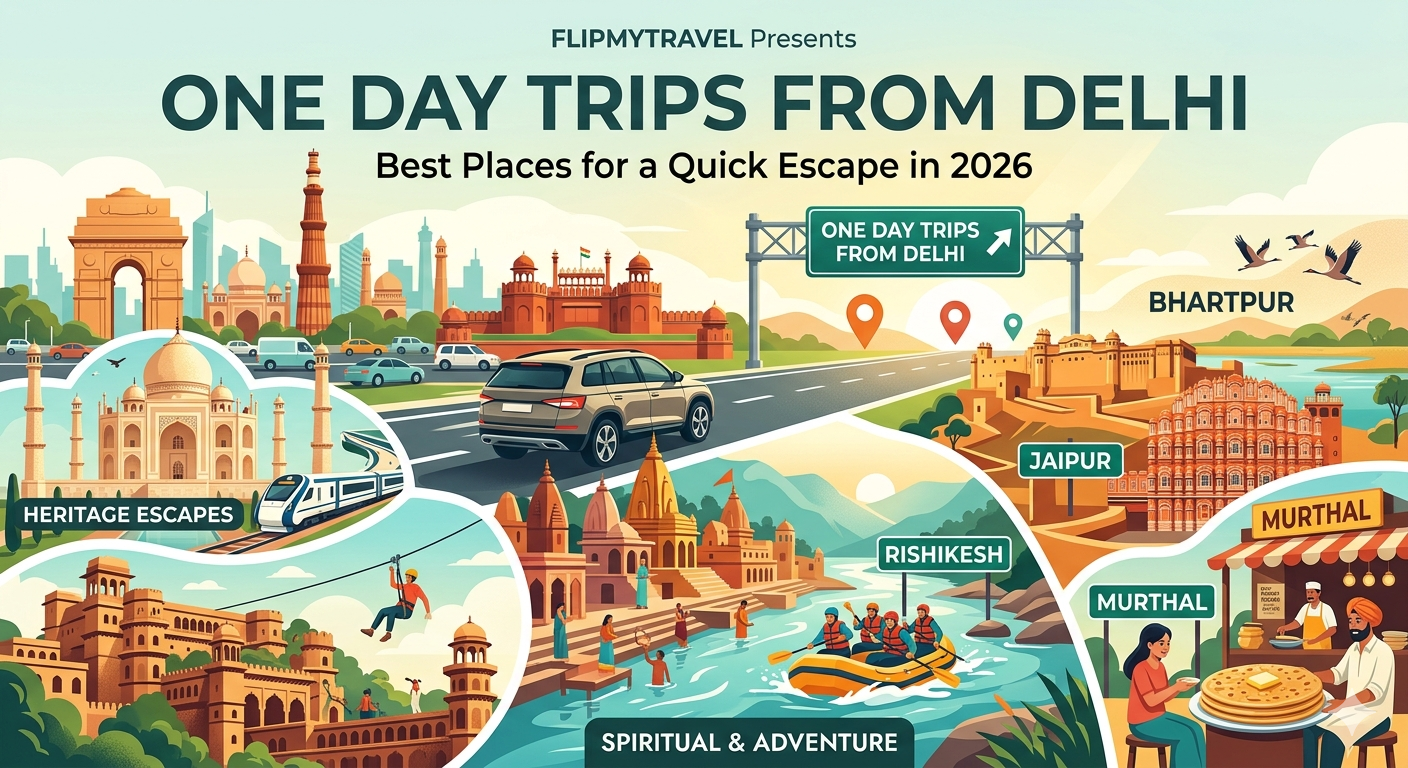 One Day Trips from Delhi
