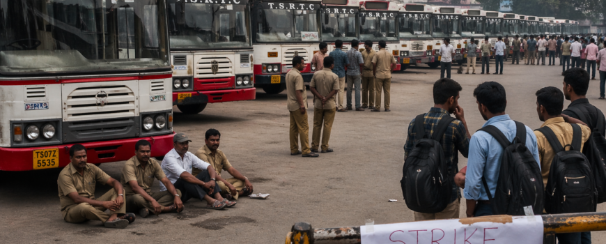 TGSRTC Strike Hyderabad