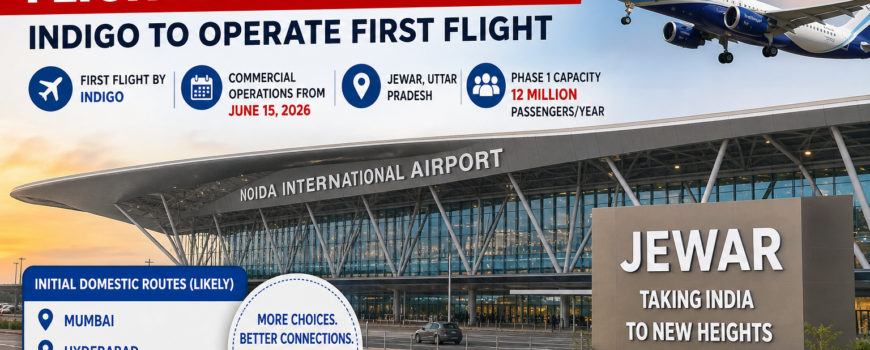 Noida International Airport Set for Historic Launch