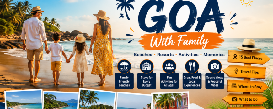 Best Places to Stay in Goa With Family – Candolim, Palolem, Varca & More Family-Friendly Destinations in Goa