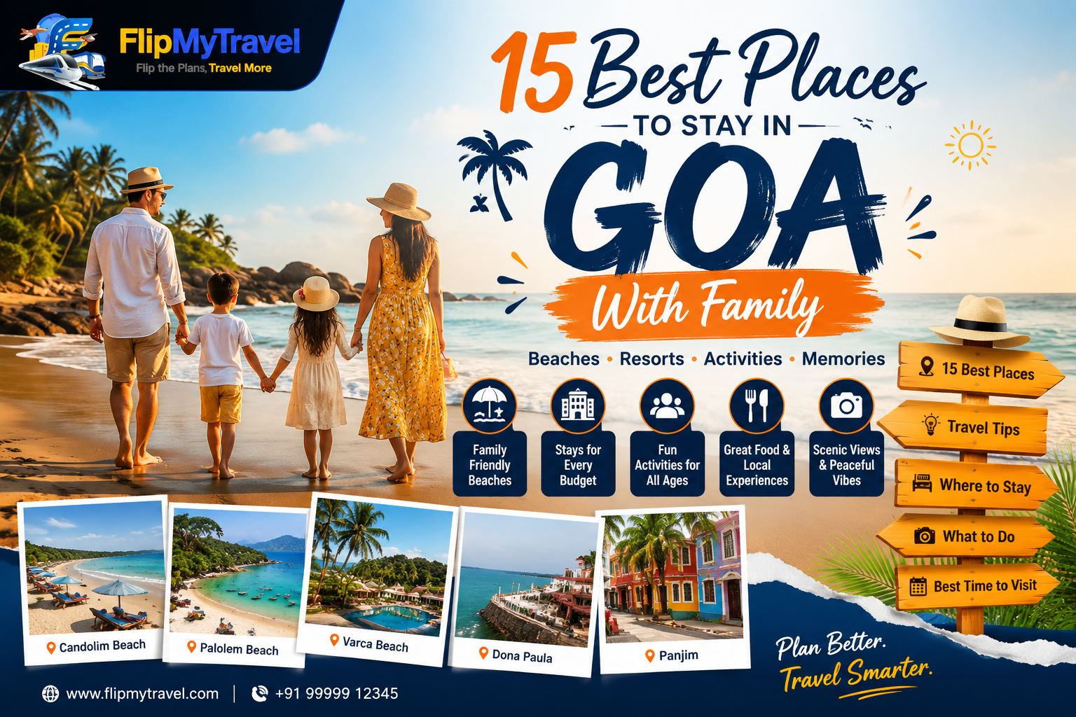 Best Places to Stay in Goa With Family – Candolim, Palolem, Varca & More Family-Friendly Destinations in Goa