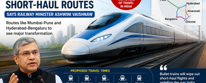 India bullet train corridors connecting Mumbai Pune Hyderabad Bengaluru and Chennai routes